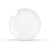 Fiftyeight PRODUCTS TV Tasse Kuchenteller mit Biss" (Porzellan, Ø 20 cm weiß,