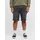 Jack & Jones PlusSize Shorts "JJIRICK JJORIGINAL SHORTS AT 999 PLS", Herren, Gr. 48 (7XL), N-Gr, schwarz, Web, Obermaterial: 54% Baumwolle, 33% Polyester, 7% Lyocell, 4% Viskose, 2% Elasthan, JACK & JONES PLUSSIZE, unifarben, regular fit knielang, Hosen Shorts
