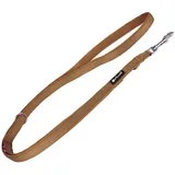 Petlando Mesh verstellbare Führleine cognac L