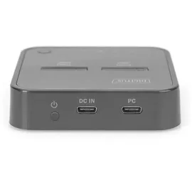 Digitus Dual M.2 NVMe SSD Docking Station mit Offline-Klonfunktion, USB-CTM