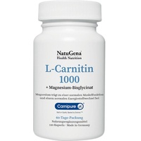 NatuGena GmbH L-Carnitin 1000 Carnipure+magnesium vegan Kapseln