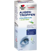 Doppelherz Augen-Tropfen Hyaluron 0,3% system