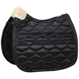 Eskadron Basic Satin Schabracke Dressur schwarz