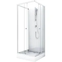 Aurlane Komplettdusche White Dream 80 x 80 cm