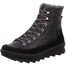 Legero Damen Novara Warm Gefütterte Gore-tex Schneestiefel, Schwarz, 37.5