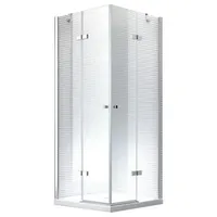 Glaszentrum Hagen 80x80x195 cm DEMETER Duschkabine EckDuschkabine ESG