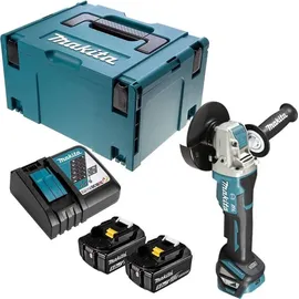 Makita DGA519RTJ inkl. 2 x 5,0 Ah + Makpac