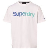 Superdry T-Shirt - Blau,Weiß - L