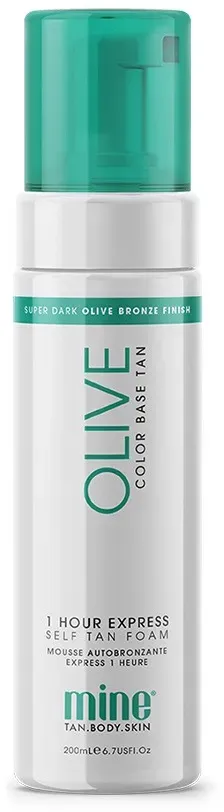 MineTan Olive Self Tan Foam  (200 ml)