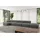 altdecor Ecksofa modulares Sofa Lizur-L3 - 475x160x70 cm Dunkelgrau Velours