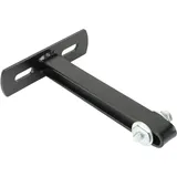 Wentex Eurotrack - Wandarm, schwarz 200 mm - schwarz