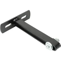 Wentex Eurotrack - Wandarm, schwarz 200 mm - schwarz