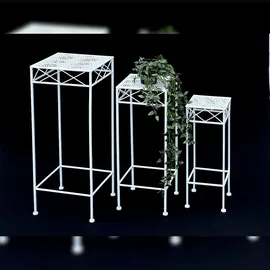 DanDiBo Ambiente Blumenhocker 7,5 x 9 cm Weiß