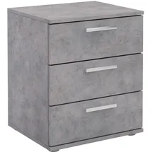 CARO-Möbel Nachtschrank Mariella 45 x 53 x 38 cm Grau