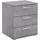 CARO-Möbel Nachtschrank Mariella 45 x 53 x 38 cm Grau
