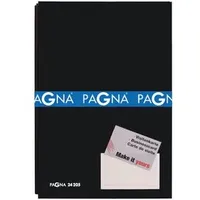 Pagna Unterschriftenmappe A4 Schwarz 20 Fächer