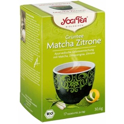 Yogi Tea Grüntee Matcha Zitrone Filterbeutel