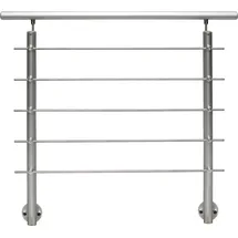 Treba Frewa Geländer-Set AB5 99,5 x 150 cm Aluminium
