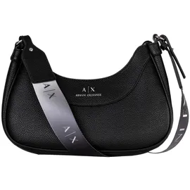 Armani Exchange Wave Small Hobo Bag Umhängetasche Polyurethan Schwarz