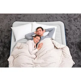 BESTWAY Bestway® 67624 - 25 Luftmatratze Doppelmatratze Blau, Weiß