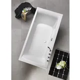 Ottofond Badewanne Rosa 170 cm x 75 cm Weiß