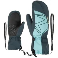 Ziener Kinder LAVALINO Ski-Fäustling/Wintersport | wasserdicht, Lange Stulpe, Dark