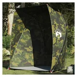 vidaXL Kuppelzelt Angelzelt Tarnmuster Mehrfarbig