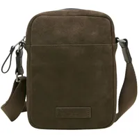 Marc O'Polo Lovis Umhängetasche Veloursleder Black
