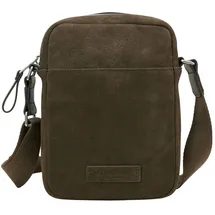Marc O'Polo Lovis Umhängetasche Veloursleder Black