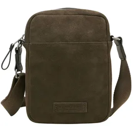 Marc O'Polo Lovis Umhängetasche Veloursleder Black