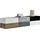 [en.casa] Wandregal Oslo 46 x 30 x 15 cm Mehrfarbig