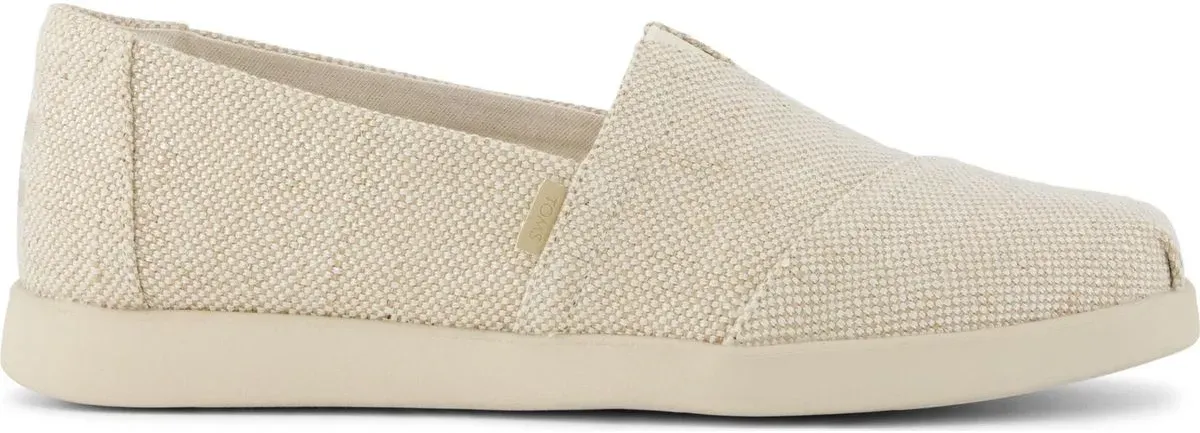 Toms Alpargata Plus champagne glimmer slub canvas 36.5