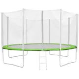 Jawinio Randabdeckung Trampolin-Zubehör Grün 366x400 cm