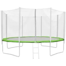 Jawinio Randabdeckung Trampolin-Zubehör Grün 366x400 cm