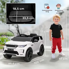 aiyaplay Land Rover Discovery Sport Elektroauto 12V weiß (1-tlg)