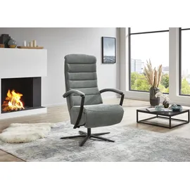 die planbar Relaxsessel DIE PLANBAR Polyester 66 x 110 x 83 cm Grau mit Relaxfunktion