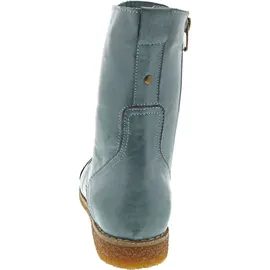 Andrea Conti Damen Stiefelette Schnürboot Leder 0348760, Größe:37 EU, Farbe:Blau - 37