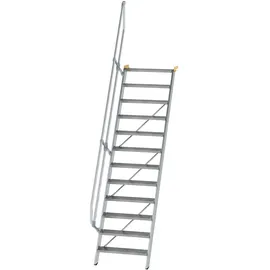 Günzburger MUNK Aluminium-Treppe Stufen 60° 12 Stufen