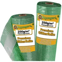 Aquagart 16m Gitterfolie, Gartenfolie, Gewächshausfolie, Frühbeetfolie 1,5m breit