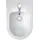 Duravit White Tulip Wand Bidet 370x540mm, 22931500001 Farbe: weiß Wondergliss