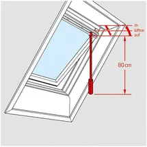 VELUX Bedienungsstange 80cm - ZCZ 080