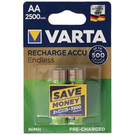 Varta Recharge Accu Endless AA 2500mAh 2er Blister