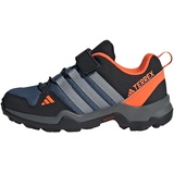 adidas Wanderschuh AX2R Hook-and-Loop Hiking Shoes Walking Shoe, Wonder Steel/Grey/Impact Orange, 35