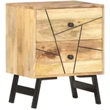 vidaXL Nachtschrank 40 x 30 x 50 cm Mango
