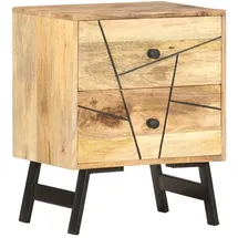 vidaXL Nachtschrank 40 x 30 x 50 cm Mango
