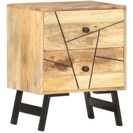 vidaXL Nachtschrank 40 x 30 x 50 cm Mango
