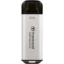 Transcend ESD300 Portable SSD 2 TB USB-C silber TS2TESD300S
