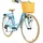KS-Cycling Cantaloupe 28 Zoll RH 48 cm Damen hellblau inkl. Korb
