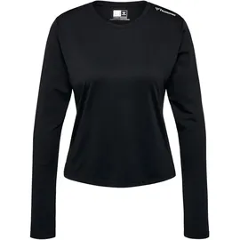 hummel Mt Aura Mesh Langarm-T-Shirt Black L