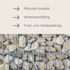 Schicker Mineral Kalk Gabionensteine 60-120 mm